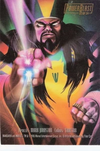 FLAIR 1995 MARVEL ANNUAL POWERBLAST INSERT CARD 22 OF 24 MANDARIN - Bild 1 von 2