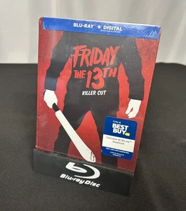 Friday The 13th Killer Cut Blu Ray, Best Buy Exclusive Steelbook, Sealed NEW - Picture 1 of 2