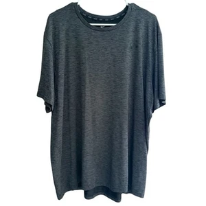 Nike Shirt Dri-Fit Grey Mens XXL Crew Neck Short Sleeve Athletic - Picture 1 of 12