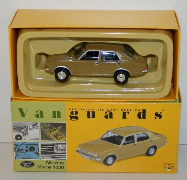 VANGUARDS 1/43 VA06301 MORRIS MARINA 1300 HAARVEST GOLD - Image 1 of 1