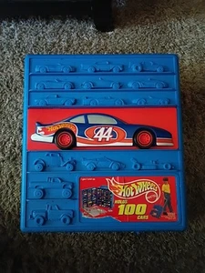 Vintage Hot Wheels 100 Car Rolling Carrying Case with 100 NASCAR Cars - Bild 1 von 6
