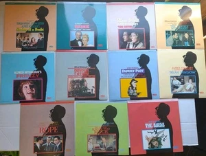 Lot: 11x Alfred Hitchcock Movies (Laserdisc) MCA Home Suspense Horror Thriller - Imagen 1 de 24