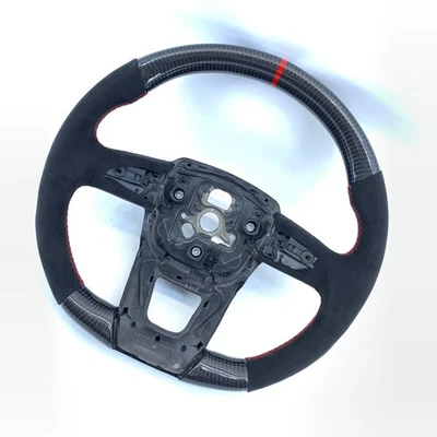 Custom Carbon Fiber Steering Wheel for Lamborghini Urus with black Alcantara - Image 1 of 4