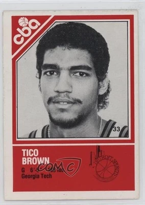 1982-83 TCMA CBA Tico Brown #33 - Image 1 of 2