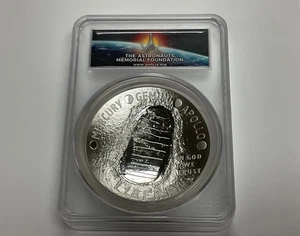 2019-P Apollo 11 50th Anniversary 5oz Silver Commemorative | PCGS PR70DCAM - Picture 1 of 6