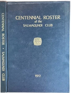 Clark S Marlor / CENTENNIAL ROSTER OF THE SALMAGUNDI CLUB SINCE ITS INCEPTION - Imagen 1 de 7