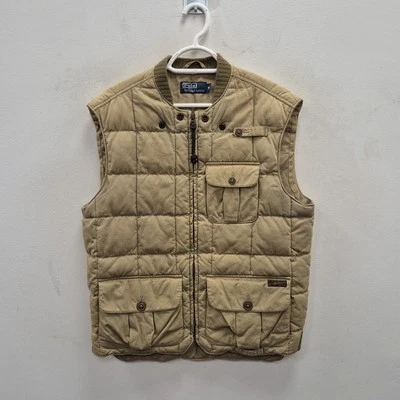 Ralph Lauren Polo Vintage Quilted Utility Fishing Cargo Core Gilet Vest Medium - Image 1 of 4