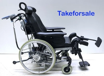 Pflegerollstuhl Invacare Clematis SB41cm Alber V15 Schiebehilfe TFS197 - Bild 1 von 4