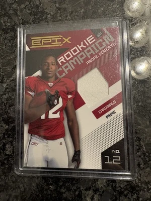 Arizona Cardinals Andre Roberts Rookie Campaign Patch Epix Card Numbered /50 - Image 1 of 3