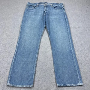 Polo Ralph Lauren 867 Jeans Mens *38x32 Blue Denim Straight Classic Fit Med Wash - Picture 1 of 15