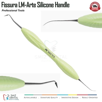 SMIZDENTAL® Fissura Dental Composite Filling Instruments Restorative Silicone Handle