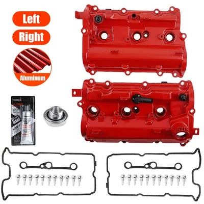 2X New Aluminum Valve Cover 13264-EY01E for Nissan 370Z Infiniti 14-17 QX70 3.7L Foto 1 de 4