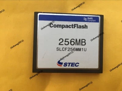 STEC  256MB CF CompactFlash  CF Card - Image 1 of 3