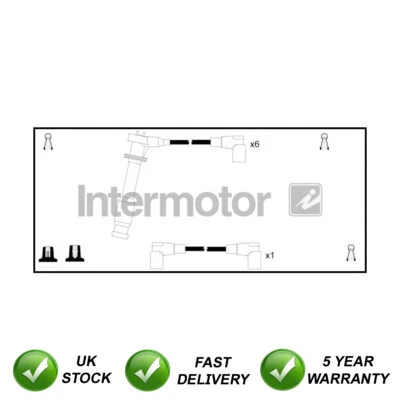 SJR HT Ignition Leads Fits Porsche 911 1992-1997 3.6 3.7 SJ76158 - image 1 of 2