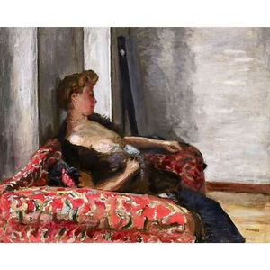 Pierre Bonnard, Portrait of a Woman, 1910, Semi-Metallic Gloss, 24" x 30" - Picture 1 of 10