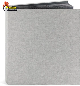4X6 Photo Album with 1000 Pockets, Extra Large Capacity, Linen Cover, Picture Al - Picture 1 of 12