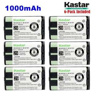 Kastar HHR-P104 Cordless Phone Battery NI-MH 3.6V 1000mAh For Panasonic Type29 - Picture 1 of 1