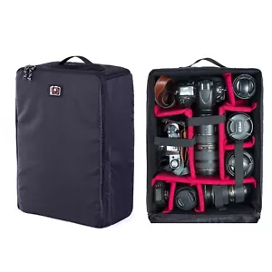 Large DSLR Camera Bag Luggage Insert Padded Partition Case A-MoDe - Picture 1 of 12