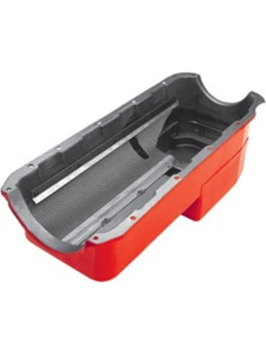 Trans-Dapt Engine Oil Pan Econo-Series Rear Sump 8 qt 8 in Deep Pickup / (1488) - Image 1 of 4