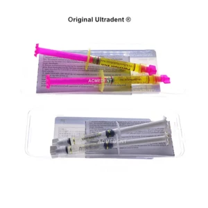 Ultradent® 4 Syringes Dental Porcelain Etch Bonding Crown Veneer Inlay 1.2mlX4 - Picture 1 of 10