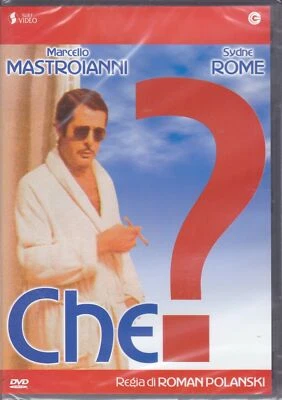 CG ENTERTAINMENT Dvd CHE? - WHAT? di Roman Polanski con Marcello Mastroianni nuovo sigillato 1972