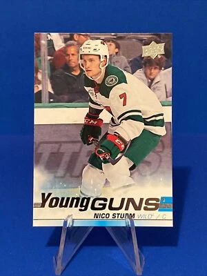 2019-20 Upper Deck Nico Sturm Young Guns Rookie Card #219 Minnesota Wild RC YG - Image 1 of 2