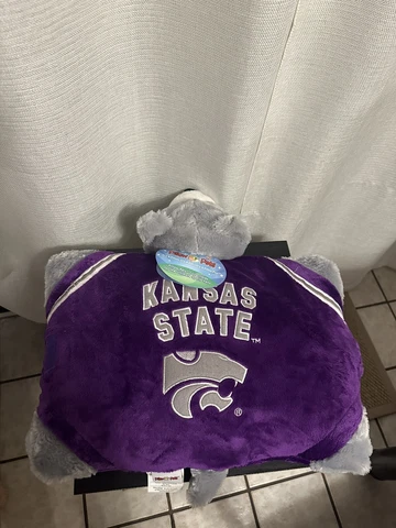 Kansas State Wildcats Large 18" Mascot Pillow Pet Football Cover
