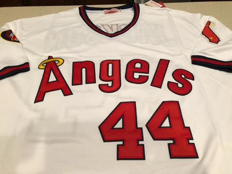 Mitchell & Ness Cooperstown Collection 1982 Angels Reggie Jackson Jersey - XL Cover