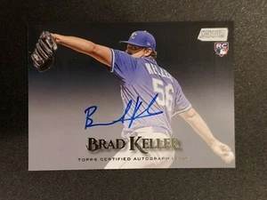 BRED KELLER 2019 TOPPS STADIUM CLUB AUTO KANSAS CITY ROYALS SCA-BK RC - Picture 1 of 1