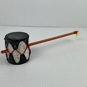 Giocattolo batteria indiano vintage portatile - Foto 1 di 7