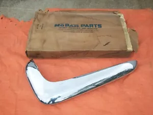 1957 Chrysler Imperial Crown LeBaron NOS MoPar Outer Right GRILLE BAR #1676510 - Picture 1 of 1