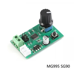 MG995 SG90 doble perno servos placa de control de puerto serie para depuración del engranaje de dirección - Imagen 1 de 7