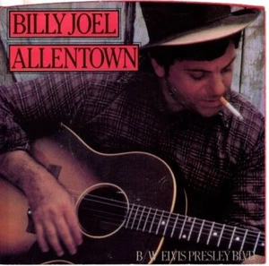 Billy Joel - Allentown / Elvis Presley Blvd. 7" 45 w/ PS - Imagen 1 de 24