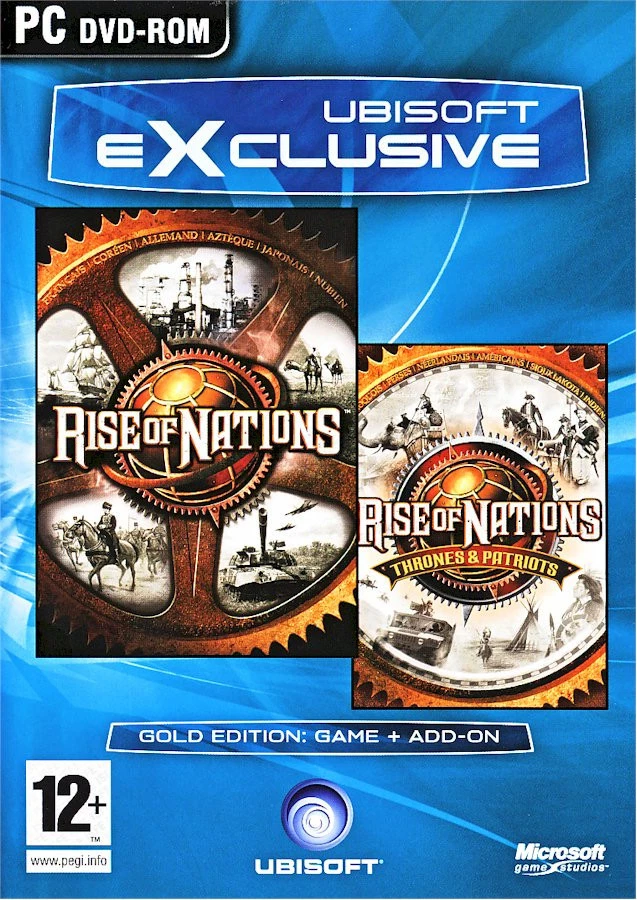 Rise of Nations Gold with THRONES & PATRIOTS Expansion Brand New Fast Shipping - Image 1 of 1