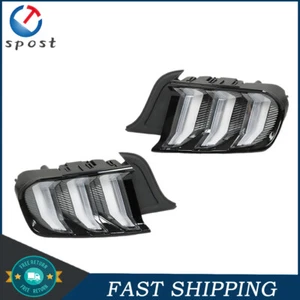 Tail Light Assembly LED Red For Ford Mustang 2015-2022 Driver + Passenger Side - Picture 1 of 10