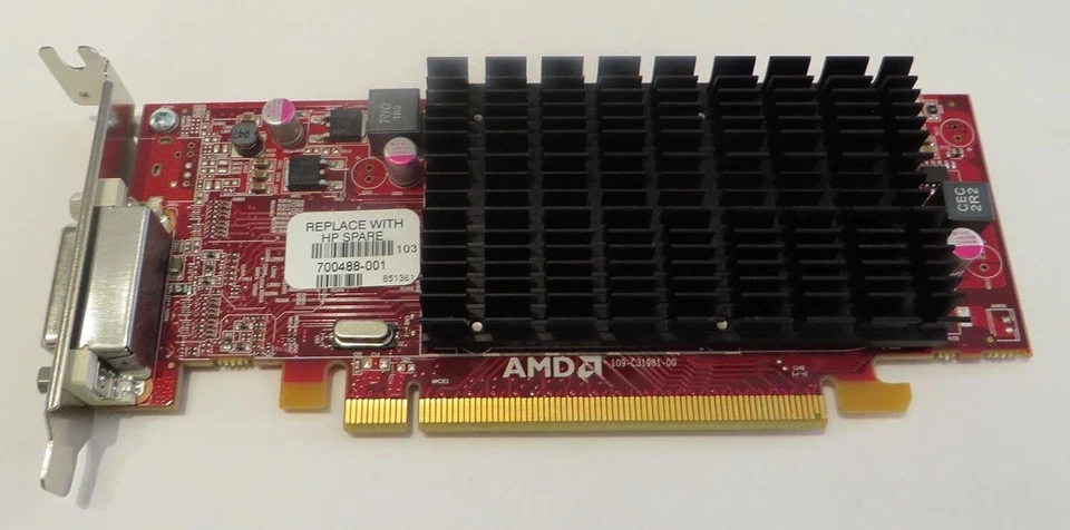 SFF DUAL AMD RADEON FIREPRO 2270 DMS59 512MB PCIE C319 WINDOWS 10 GRAPHICS CARD - Image 1 of 1