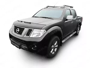 Sujetador Bonnet para Nissan Navara III Pathfinder III año 2004-2013 protección contra impactos de piedras - Imagen 1 de 3
