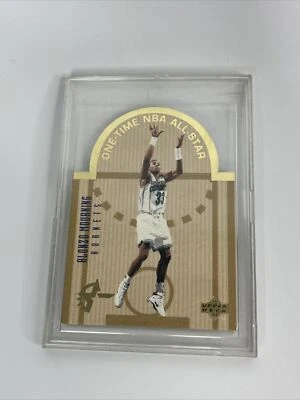 1994 Upper Deck SP ALONZO MOURNING One-Time NBA All-Star Die-Cut #E2 RARE!!! - Image 1 of 2