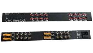 16Channel CCTV Camera Active Video Transmission Receiver 16CH BNC UTP CAT5 Balun - Picture 1 of 4