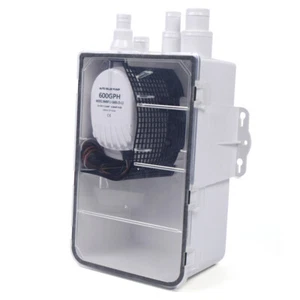 Automatyczny system pompowania brodzików do łodzi z przełącznikiem pływakowym 12V 600GPH - Zdjęcie 1 z 14