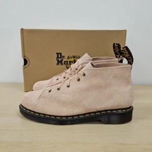 Dr Martens Church Chukka Mono Melocotón Beige Suave Oasis Gamuza Botas Reino Unido 9.5 UE 44 - Imagen 1 de 10