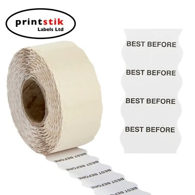Best Before Price Gun Etiketten BLK 26x12mm CT4 verschiedene Mengen Lynx Puma Motex