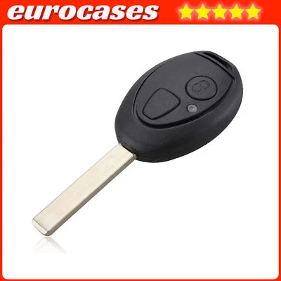 LA10 Llave Carcasa MI4 Espadin fija 2 Botones BMW Mini ONE Land MG Rover One - Imagen 1 de 2