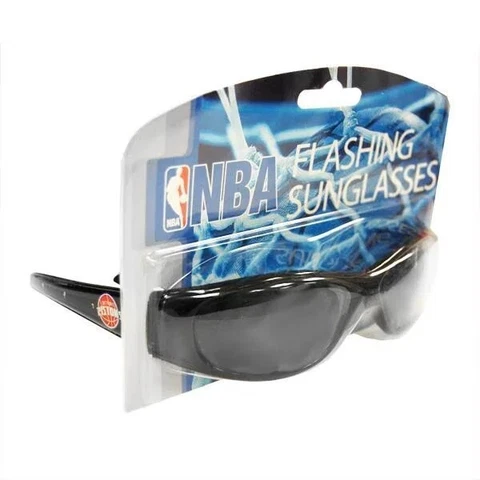 NBA Detroit  Pistons  Basketball  Sunglasses New in Package No Flashing Lights Cover