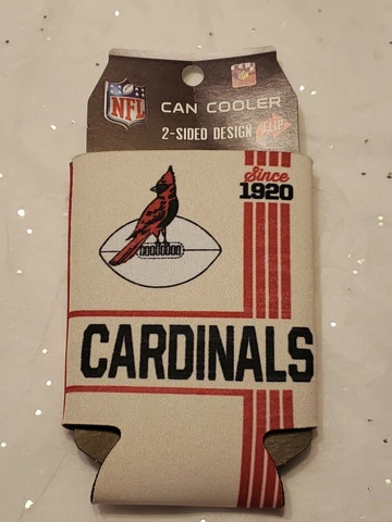 NFL Arizona Cardinals Football Can Cooler Two Sided Collapsible Koozie NEW! Cover