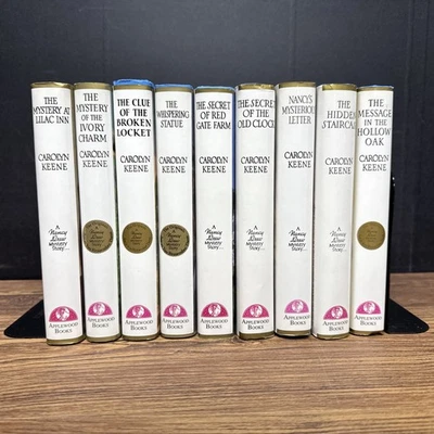 Lot of 9 Nancy Drew Mystery Stories, Carolyn Keene ~ Applewood Books 1999 LN - Image 1 of 4