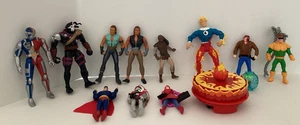 Lot Of 11 Action Figures and villains marvel, DC comics - Picture 1 of 6