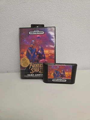 Phantasy Star II (Sega Genesis, 1990) - Image 1 of 4