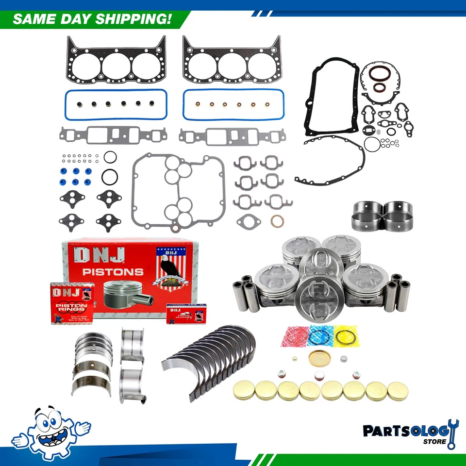 Kit de reconstrucción de motor DNJ EK3127 para 94-95 Chevrolet GMC Astro Blazer 4,3 L OHV 12v Foto 1 de 4