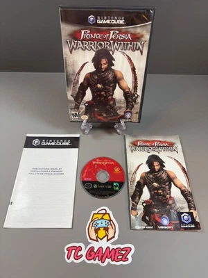 Prince of Persia: Warrior Within Nintendo GameCube ilustraciones manchadas en caja original LEER Foto 1 de 4